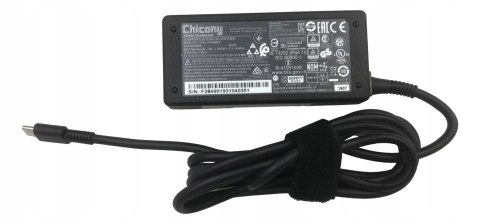 ORYG. ZASILACZ CHICONY 45W 20V - 2.25A USB-C