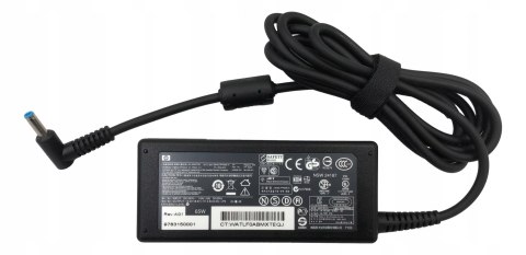 ORYG. ZASILACZ HP 18,5V - 3.5A 65W 4.5/3.0 BLUE TIP ORYG. ZASILACZ HP 18,5V - 3.5A 65W 4.5/3.0 BLUE TIP