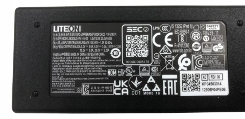 ORYG. ZASILACZ LITEON 45W 20V - 2.25A USB-C ORYG. ZASILACZ LITEON 45W 20V - 2.25A USB-C