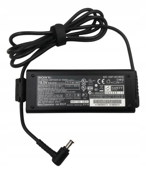 ORYG. ZASILACZ SONY 90W 19.5V - 4.7A 6.5/4.4 ORYG. ZASILACZ SONY 90W 19.5V - 4.7A 6.5/4.4