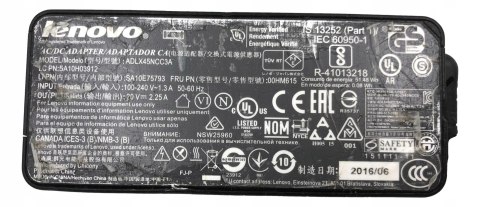 ORYGINALNY ZASILACZ LENOVO 45W 20V - 2.25 SLIM TIP ORYGINALNY ZASILACZ LENOVO 45W 20V - 2.25 SLIM TIP