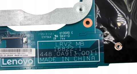 PŁYTA GŁÓWNA LENOVO THINKPAD X1 YOGA i7-7600U | 448.0A913.001 PŁYTA GŁÓWNA LENOVO THINKPAD X1 YOGA i7-7600U | 448.0A913.001