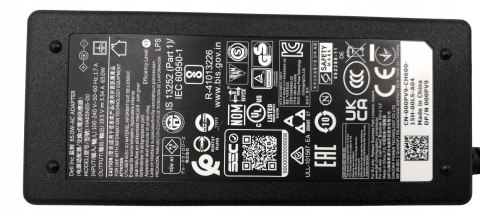 ORYGINALNY ZASILACZ DELL 65W 19.5V - 3.34A 4.5/3.0 ORYGINALNY ZASILACZ DELL 65W 19.5V - 3.34A 4.5/3.0