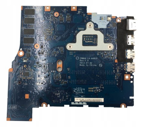 PŁYTA GŁÓWNA TOSHIBA E55 E55T | ZRMAA LA-A481P REV: 1.0 PŁYTA GŁÓWNA TOSHIBA E55 E55T | ZRMAA LA-A481P REV: 1.0