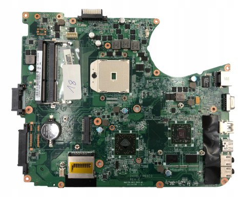 PŁYTA GŁÓWNA TOSHIBA SATELLITE L750D L755D | DA0BLFMB6E0 REV: E PŁYTA GŁÓWNA TOSHIBA SATELLITE L750D L755D | DA0BLFMB6E0 REV: E