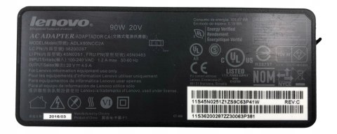 ORYG. ZASILACZ LENOVO 90W 20V - 4.5 4.0x1.7 IDEAPAD
