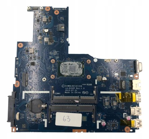PŁYTA GŁÓWNA LENOVO B51-80 | LA-D102P PŁYTA GŁÓWNA LENOVO B51-80 | LA-D102P