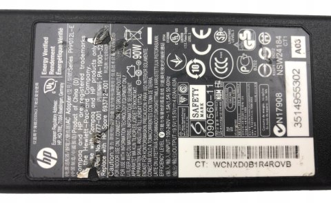 ORYG. ZASILACZ HP 19.5V - 4.62A 90W 4.5/3.0 BLUE TIP ORYG. ZASILACZ HP 19.5V - 4.62A 90W 4.5/3.0 BLUE TIP