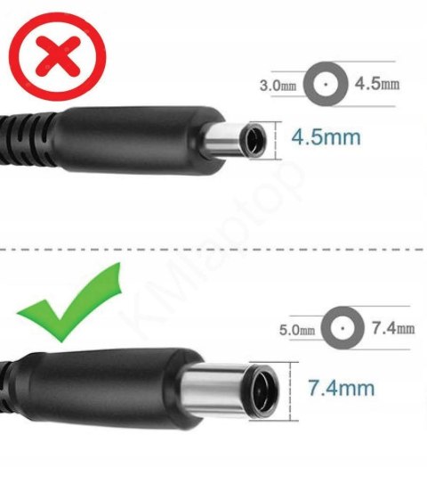 ORYGINALNY ZASILACZ DELL 90W 19.5V - 4.62A 7.4x5.0 LED ORYGINALNY ZASILACZ DELL 90W 19.5V - 4.62A 7.4x5.0 LED