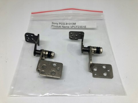ZAWIASY KOMPLET SONY VAIO PCG-81313M VPCF2 ZAWIASY KOMPLET SONY VAIO PCG-81313M VPCF2
