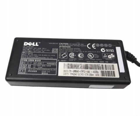 ORYG. ZASILACZ DELL 50W 19V ADP-50SB ORYG. ZASILACZ DELL 50W 19V ADP-50SB