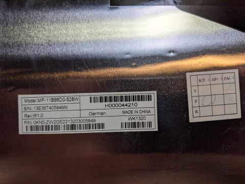 ORYGINALNA KLAWIATURA TOSHIBA SATELLITE C850 ORYGINALNA KLAWIATURA TOSHIBA SATELLITE C850