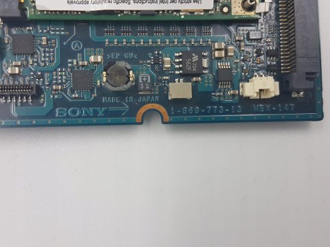 PŁYTA GŁÓWNA SONY VAIO PCG-6N2M PŁYTA GŁÓWNA SONY VAIO PCG-6N2M